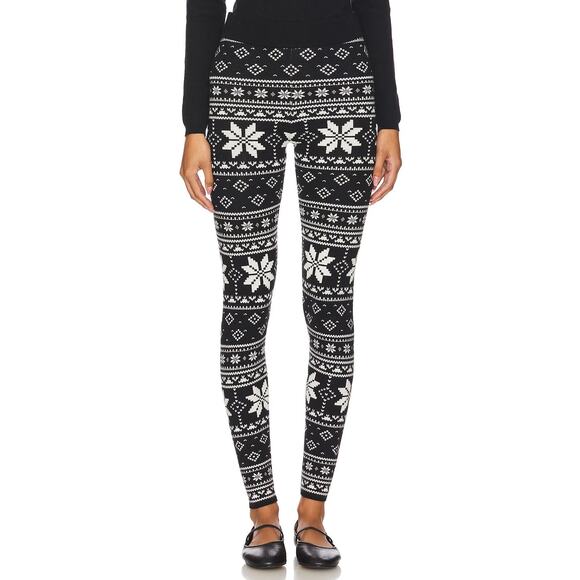 Show Me Your MuMu Pants - Show Me Your MuMu Cozy Thick Leggings in Fair Isle Knit NWT